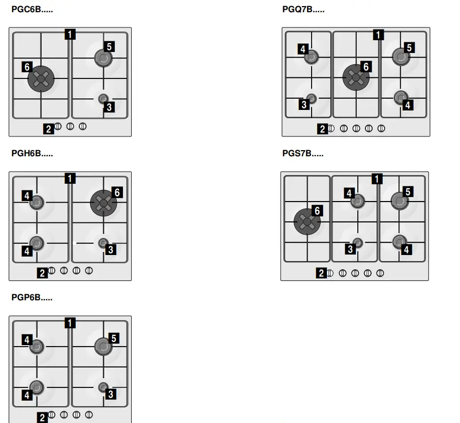 BOSCH PGC6B Gas Induction Hob.1