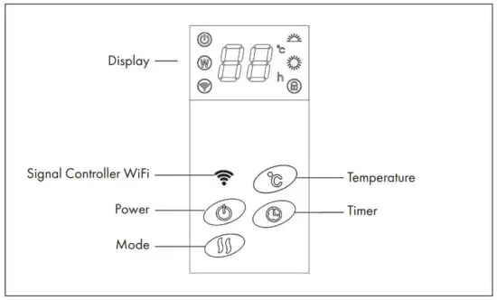 KLARSTEIN 10035064 Hot Spot Crystal Spotless Smart Infrared Heater - figure 5