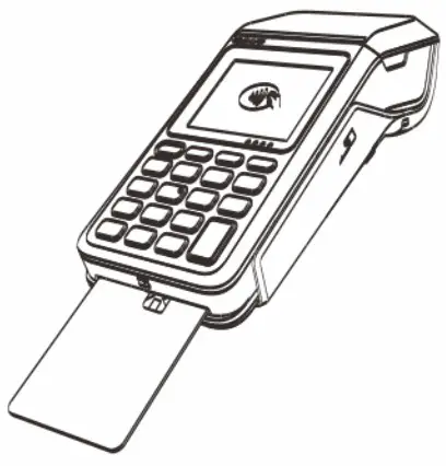TIANYU TP50 Mobile POS Terminal - Card Operation 2