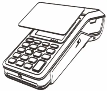 TIANYU TP50 Mobile POS Terminal - Card Operation 3