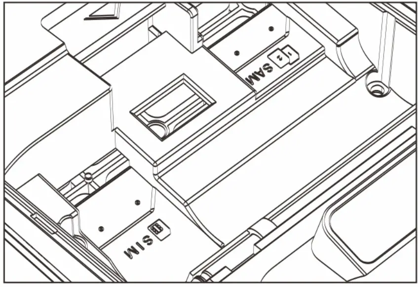 TIANYU TP50 Mobile POS Terminal - Install SIM SAM Cards