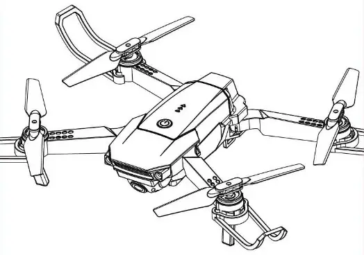 Max Sales Group NV 06782 2 Rechargeable Quadcopter Drone - cover