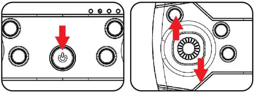 Max Sales Group NV 06782 2 Rechargeable Quadcopter Drone - paiting the remote 2