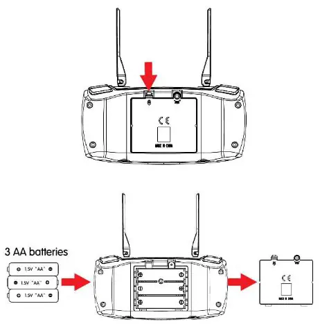 Max Sales Group NV 06782 2 Rechargeable Quadcopter Drone - remoote control 2
