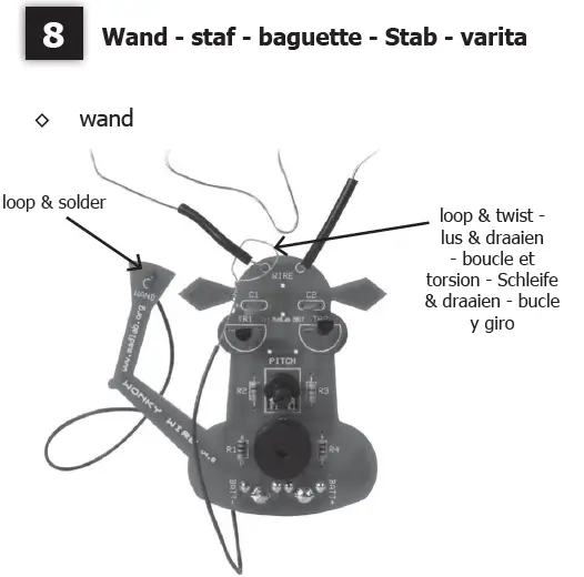 velleman WSG110 MadLab Electronic Kit fig 6