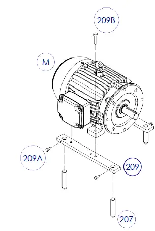 . LEG BRACKET ASSEMBLIES