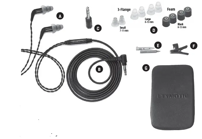 Etymotic-Research-ER4SR-Studio-Reference-Precision-Matched-In-Ea-Earphones fig (1)