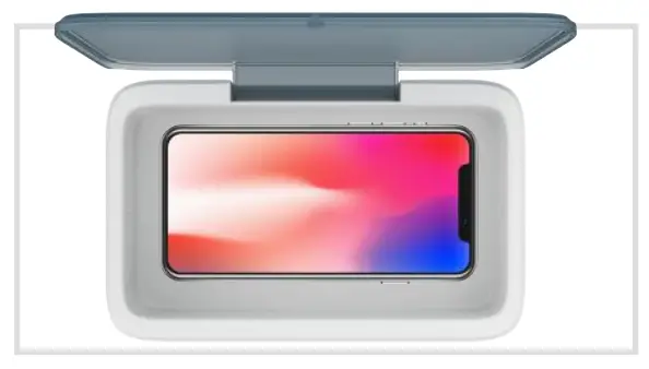 Wireless charging of mobile phone