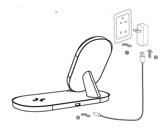 TOPBAND WCS07 Wireless Charging Stand fig 2