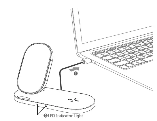 TOPBAND WCS07 Wireless Charging Stand fig 3