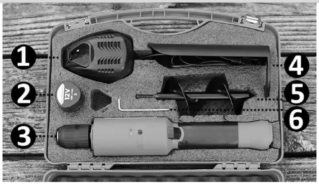 ROTOSHOVEL 208102 Handheld Automatic Shovel fig 1