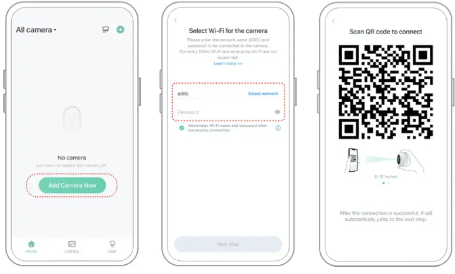 Shenzhen Tino Security CG6S Wireless Smart Battery Camera - Set up the camera