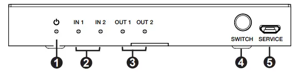 REI-BK-22 8K-Two-Input-Dual-View-HDMI-Splitter-3