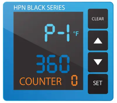 HPN Black Series 15x15 Inch High Pressure Heat Press Machine - setting 5