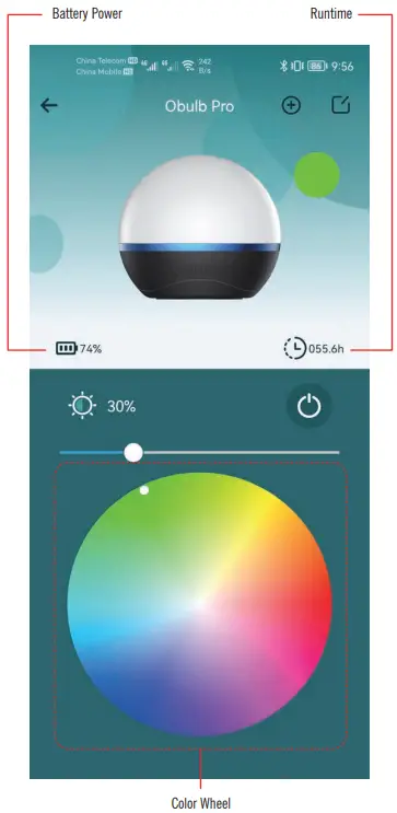 OLIGHT Obulb Pro Multicolor Light with Bluetooth App Control - FIg 6