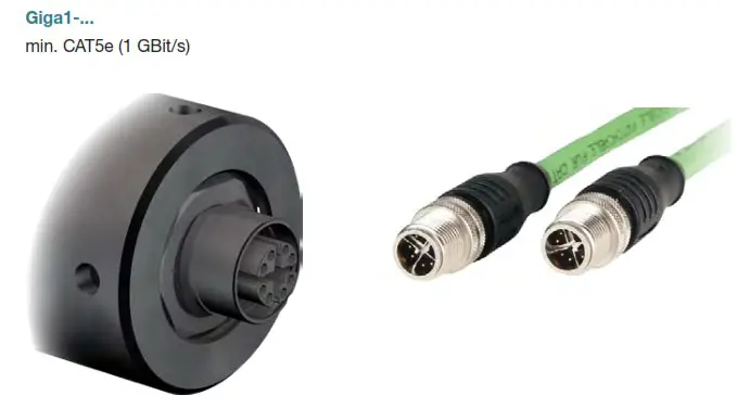 STAUBLI 18.6667 Gigabit Ethernet Connectors for Docking Applications - DuraDock ready 4