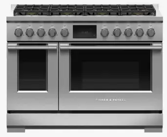 FISHER PAYKEL RDV3 488 L 48 Inch 8 Burners Self Cleaning Dual Fuel Range