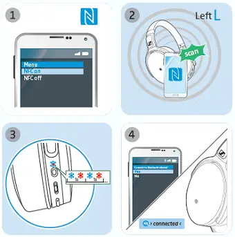 Pairing to a Bluetooth device using NFC