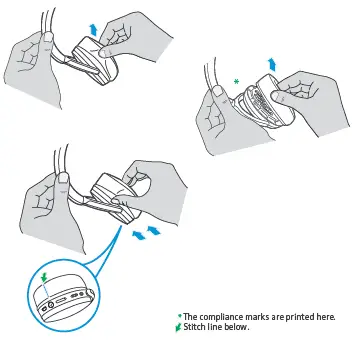 Replacing the ear pads