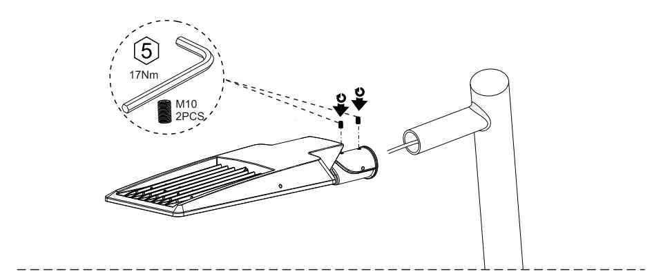 AGC lighting ST36 LED Street Light - 4