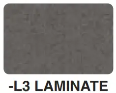 Cadco CBC-PHRX-L11 Chestnut Mobile Medium Stainless Steel Demo Sampling Cart - fig3