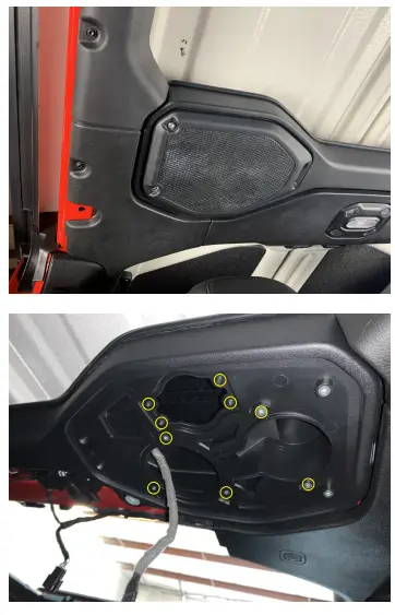 MB QUART JE1-169SB Speaker Adapter Kit Rollbar FIG 2