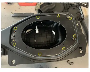 MB QUART JE1-169SB Speaker Adapter Kit Rollbar FIG 5