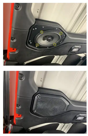 MB QUART JE1-169SB Speaker Adapter Kit Rollbar FIG 6