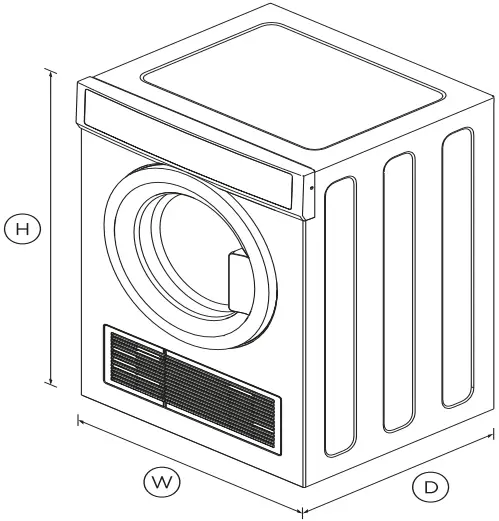 FISHER PAYKEL DE7060G2 7KG Vented Dryer 02