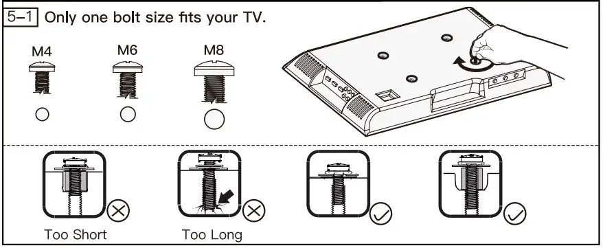 Perlegear TV Cart PGTVMC05 - 16