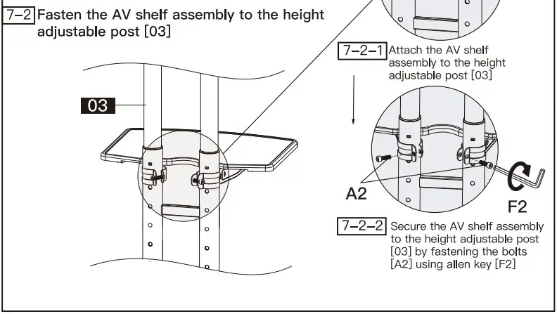 Perlegear TV Cart PGTVMC05 - 22