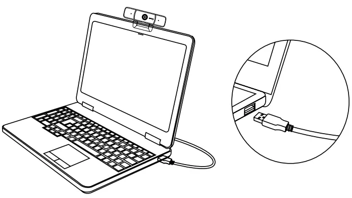 Connecting the Webcam