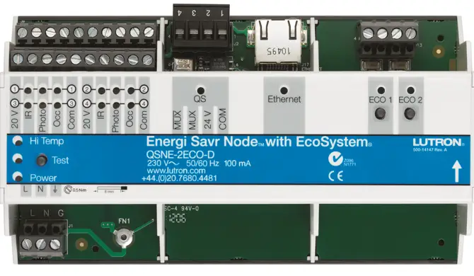 LUTRON QSN-2ECO-120-D Power Module with EcoSystem