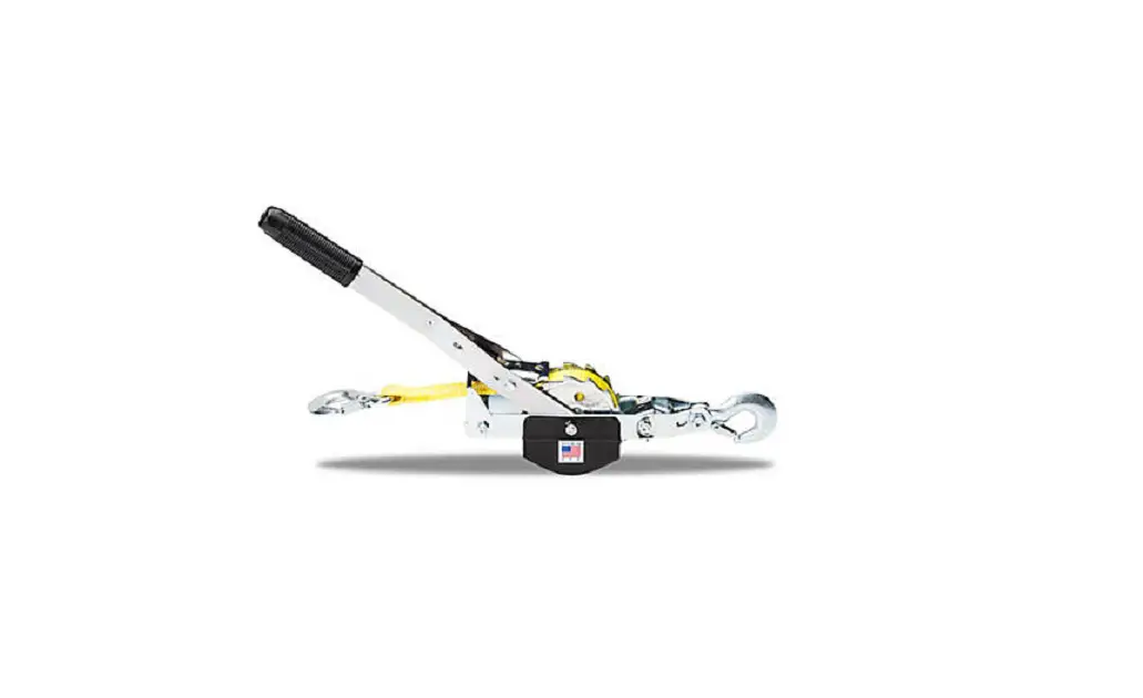 Tuf-tug Web Strap Hoist Puller Tt1-8w Instruction Manual