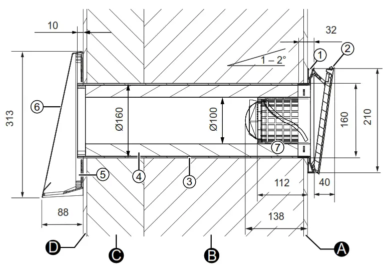 inVERTer aV160 ALD Ventilation Device without Heat Recovery - 6