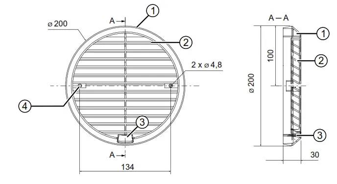 inVERTer aV160 ALD Ventilation Device without Heat Recovery - 7