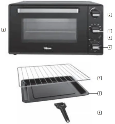 TRISTAR OV-3630 Convection Oven-fig2