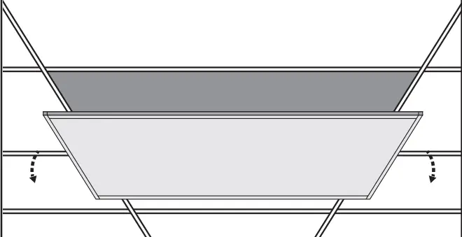 NICOR TPC Select LED Troffer - Fig 2