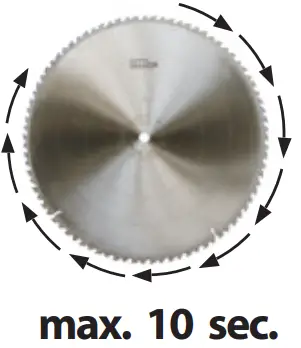 Gude GWS 600 EC 230 Volt Electric Log Saw - fig 10