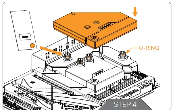 ekwb Z690 EK-Quantum Momentum VRM Bridge ROG Maximus-10