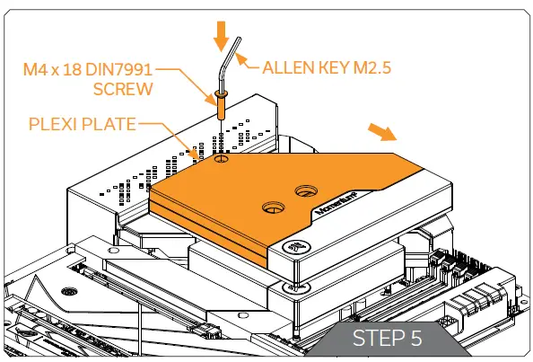 ekwb Z690 EK-Quantum Momentum VRM Bridge ROG Maximus-12