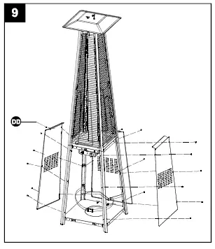 MORRIS-MPH16311-Quartz-Glass-Tube-Patio-Heater-5