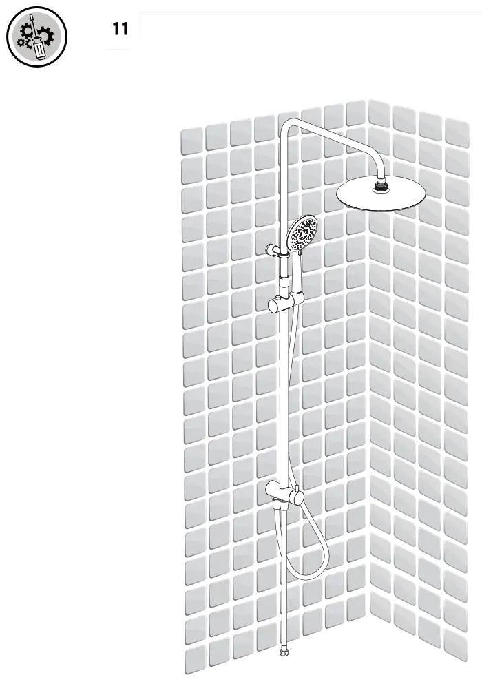 SENSEA Redondo WO Thermostatic Shower Column fig12