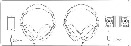 Intezze ZEUS Over-Ear Headphones -