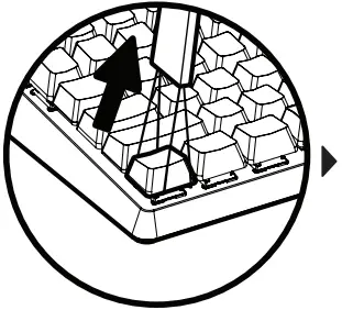 AZIO CASCADE Wireless Backlit 75 Percent Hot Swappable Mechanical Keyboard 1