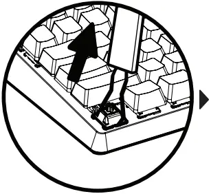 AZIO CASCADE Wireless Backlit 75 Percent Hot Swappable Mechanical Keyboard 2