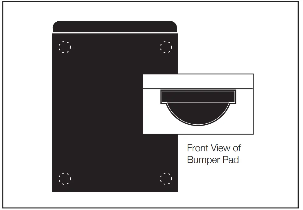 Bookshelf / Center Channel Speakers — Applying Rubber Pads