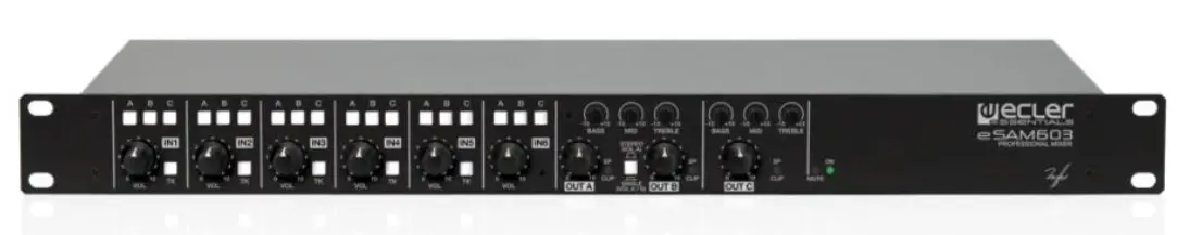 ecler eSAM603 Analogue Mixer -