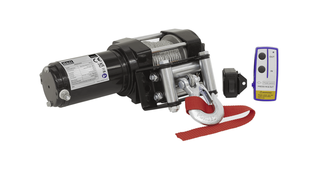 Sealey Atv1000w 12v Atv Winch 1000kg Line Pull User Guide