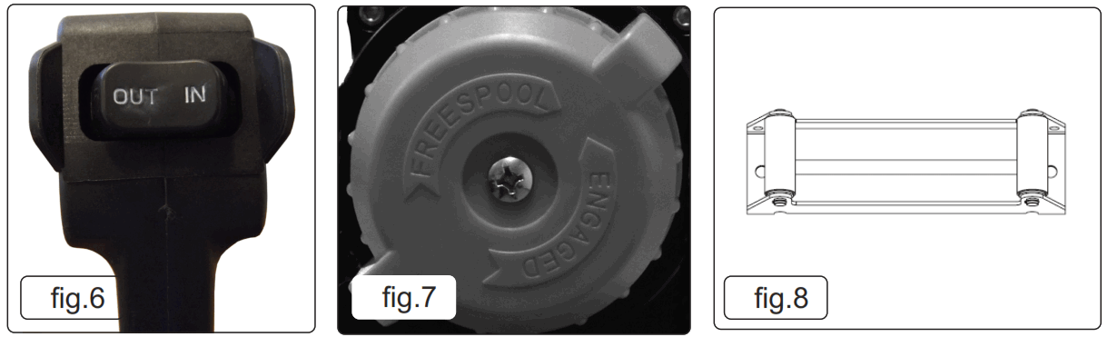 SEALEY ATV1000W 12V ATV Winch 1000KG Line Pull - Fig4